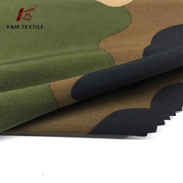 Print Polyester Spandex Fabric