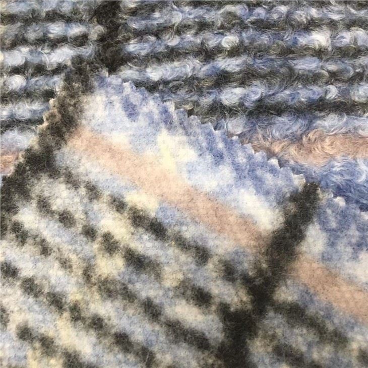 Pure Polyester Plaid Fleece