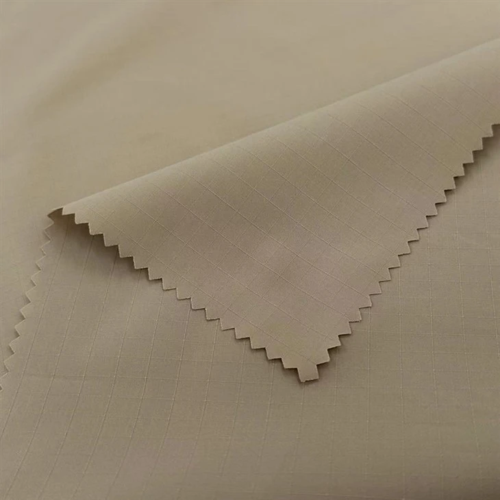 30/50 Weft Stretch Plaid SORONA Fabric